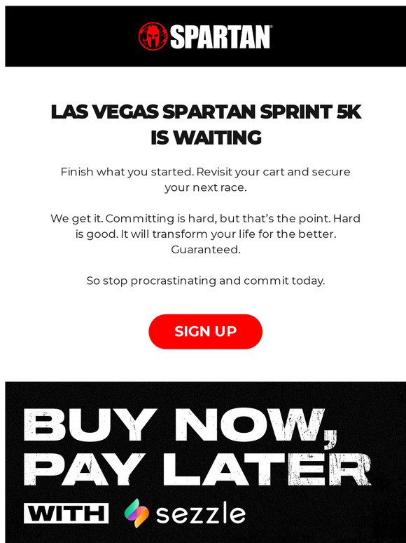 Spartan Race Las Vegas Spartan Sprint 5K is waiting Milled