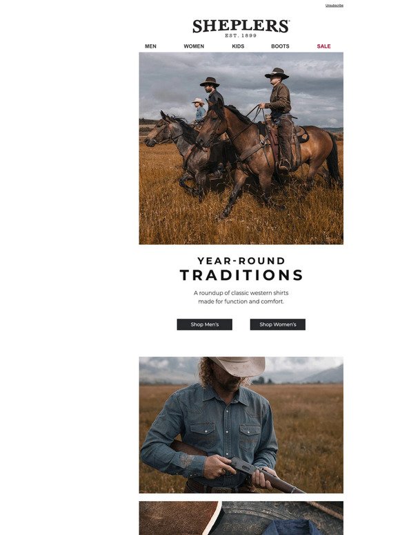 Traditional Western Shirts