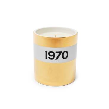 Ceramic 1970 Candle