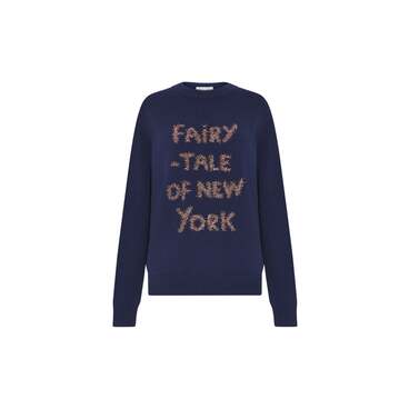 Tinsel Fairytale Of New York Oversized Jumper