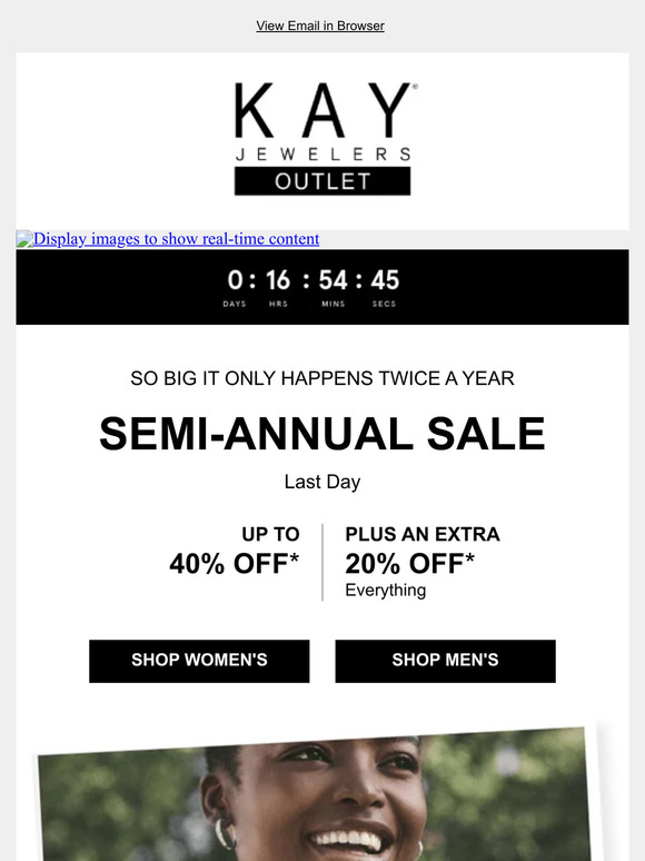 The Semi-Annual Sale ENDS TODAY ❣️