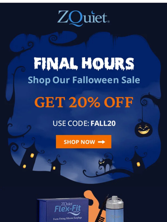 ⚡Final Hours Alert! 20% OFF Falloween Sale 🎃