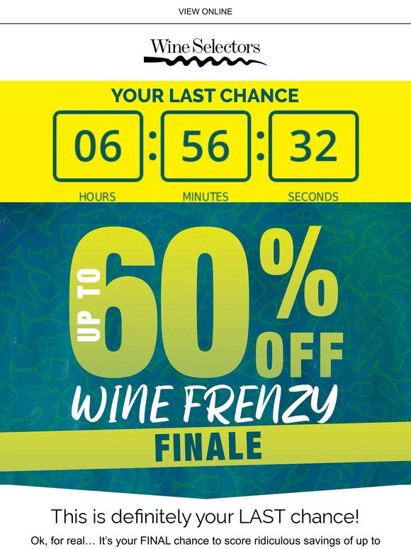 Your VERY LAST chance… For real this time!