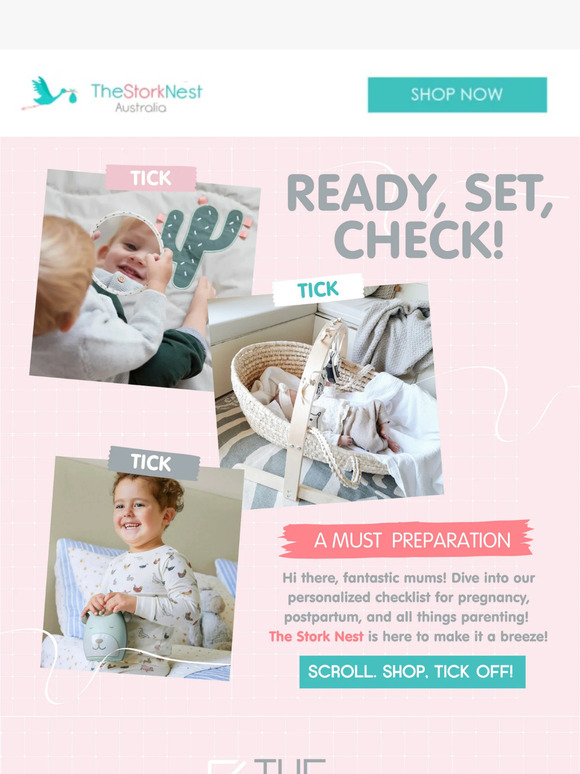 ✅Tick off your baby list!