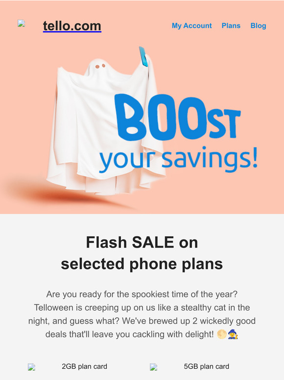 👻 Spooky savings alert