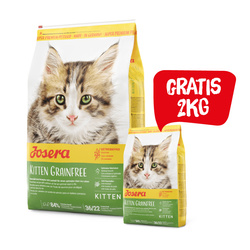 Josera Kitten Grainfree - sucha karma dla kociąt, ciężarnych i karmiących kotek 10kg + 2kg GRATIS