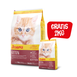 Josera Kitten - sucha karma dla kociąt 10kg + 2kg GRATIS