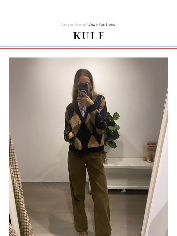 How Nikki styles argyle