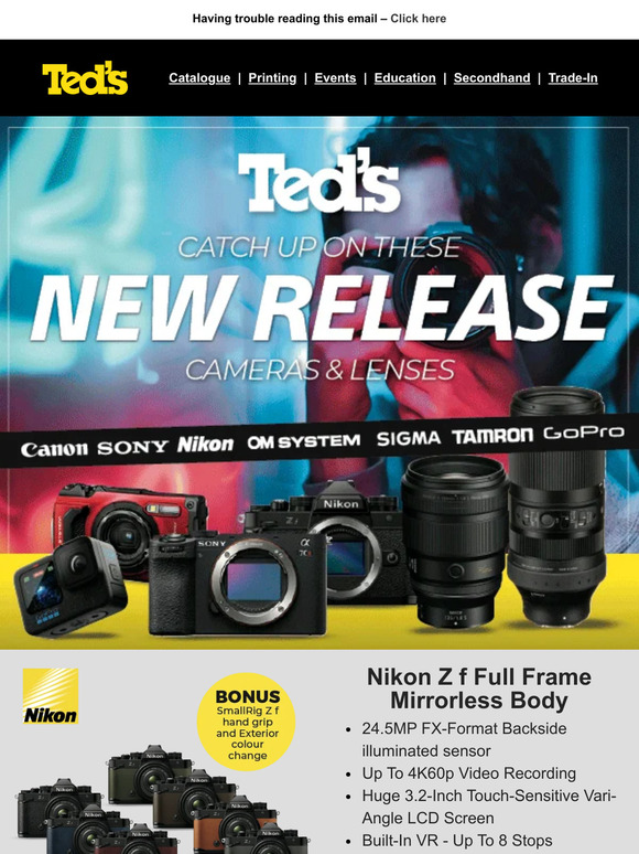 Ted's Cameras 📸 Did You Miss Out on This New Camera Gear? 📸 Milled