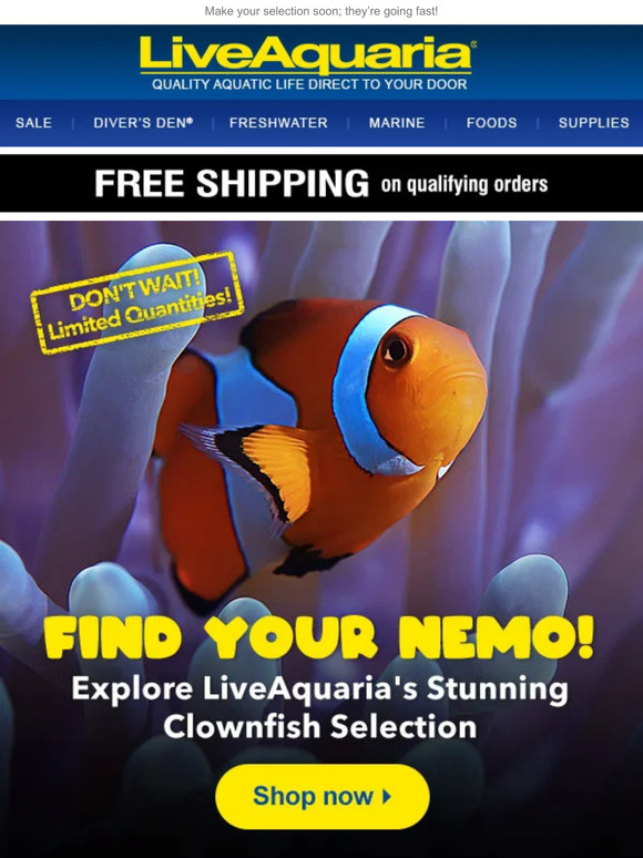 We’re tankful for Clownfish Milled