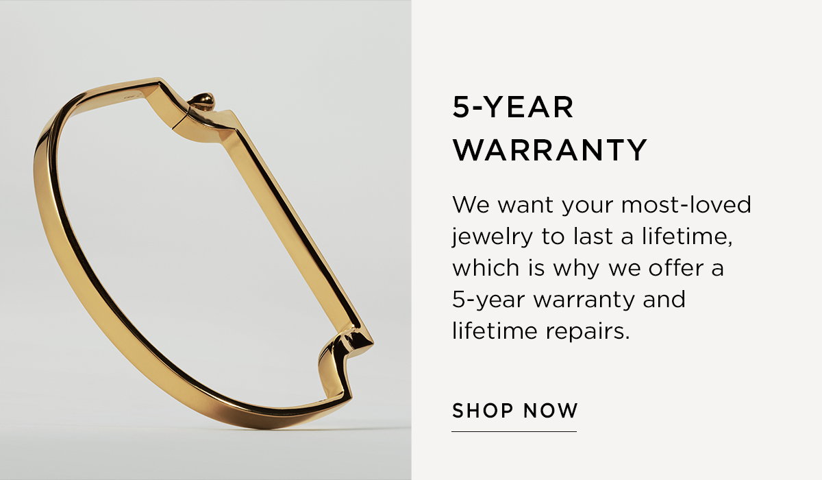 5-Year Warranty | Monica Vinader