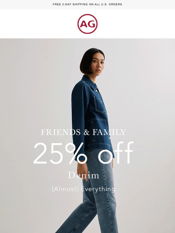 Monday priorities: 25% off denim you need now