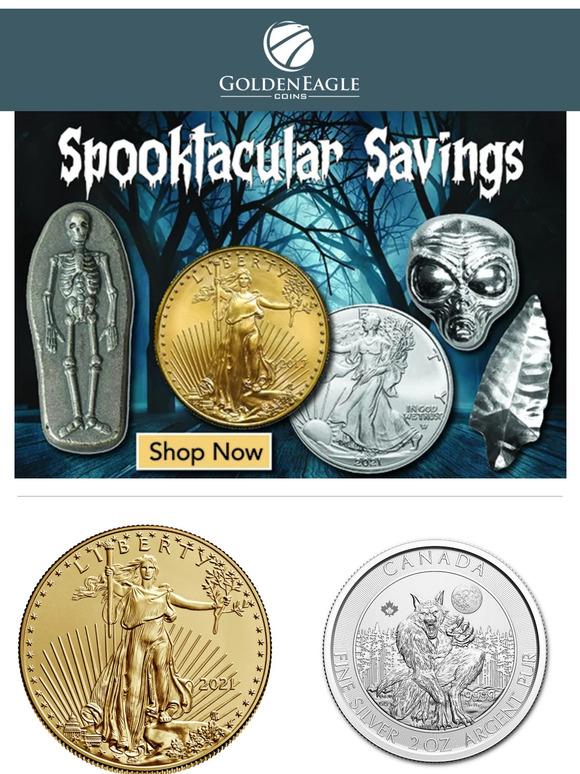 Golden Eagle Coins Fort Meade Road Laurel Md Golden Eagle Coins: Spooktacular Savings !!👽🔥 | Milled