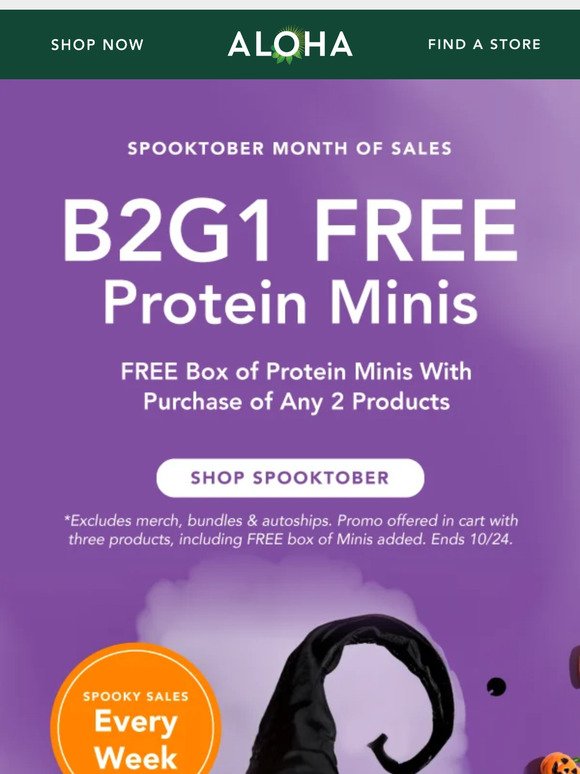 Get Halloween Ready With FREE Minis