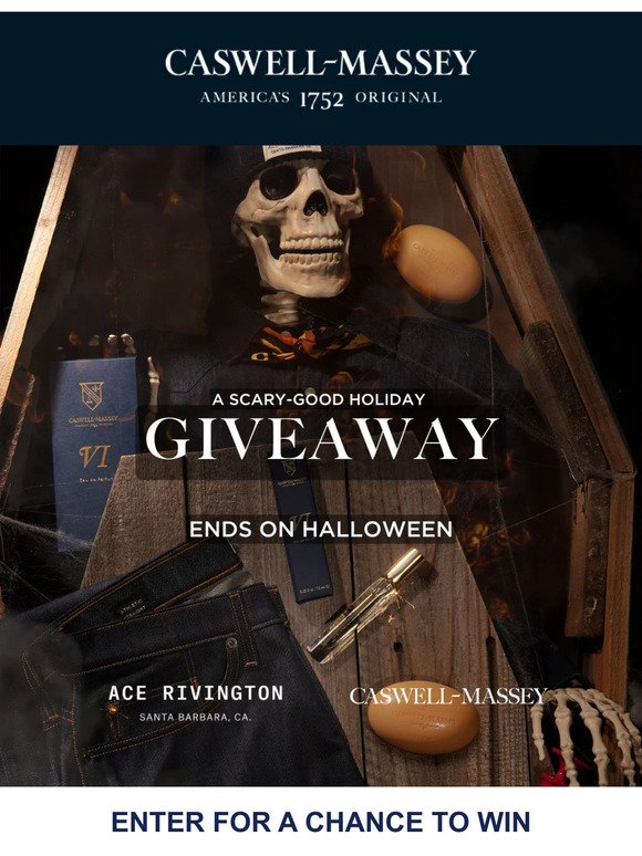 GIVEAWAY: Ace Rivington x Caswell-Massey x Manready Mercantile