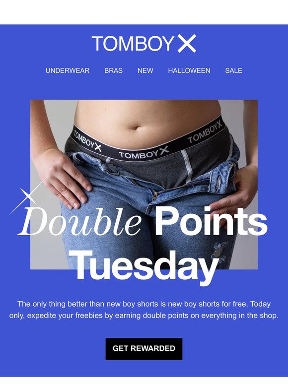 Double Points Today Only