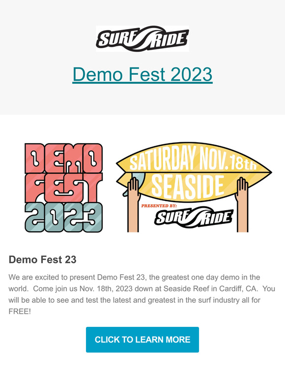 DemoFest 2023 Californias Best Demo