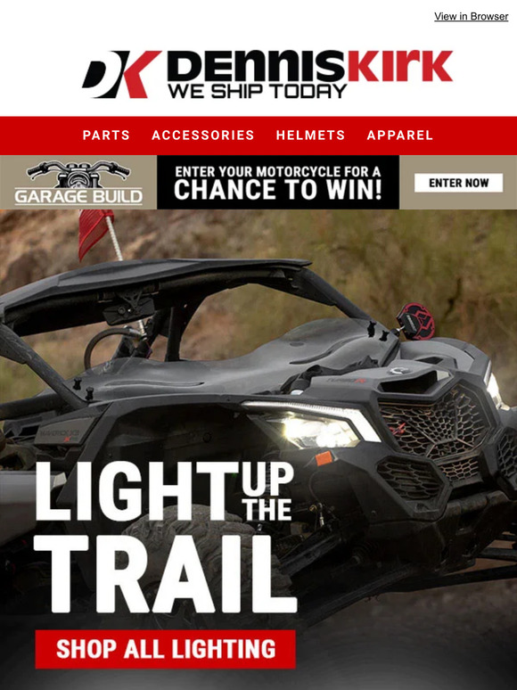dennis kirk Enhance Your UTV with these lighting options! Milled