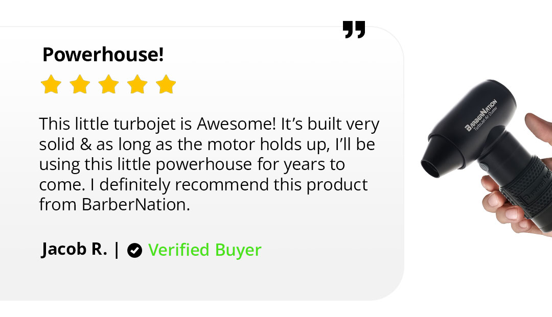 BARBERNATION 4-IN-1 TURBOJET AIR DUSTER PRO