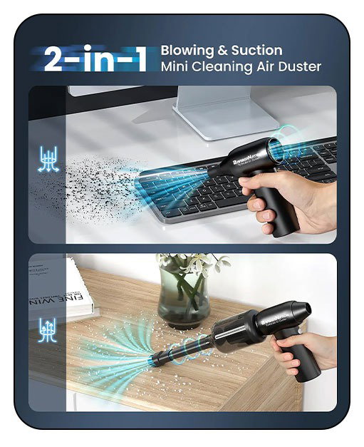 4-in-1 turbojet air DUSTER COLLECTION