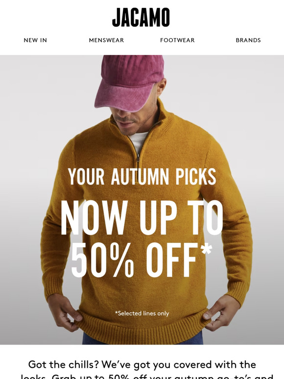 Up to 50% OFF 1000s of lines 🥶