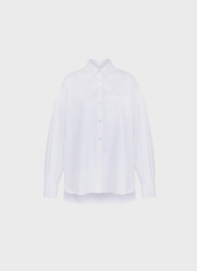 JOCELYN OVERSIZED BARREL SLEEVE SHIRT