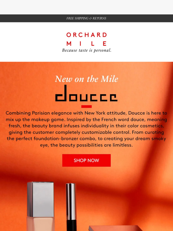 The perfect combination of trendy and très chic…