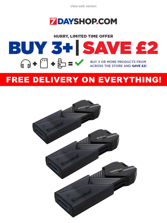 Kingston Exodia Onyx USB 3.2 Flash Drives - From £5.15