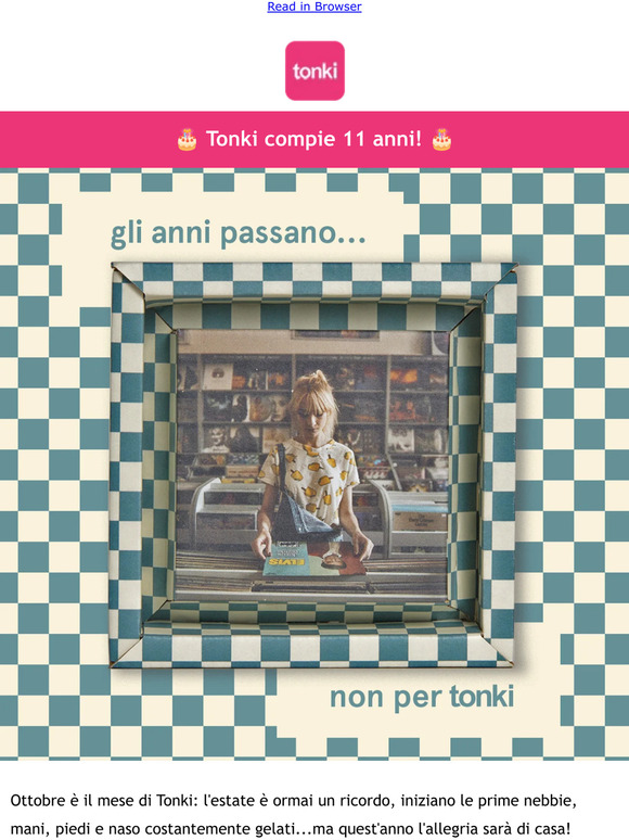 Nuova collezione Tonki colorati per il compelanno! 🍭