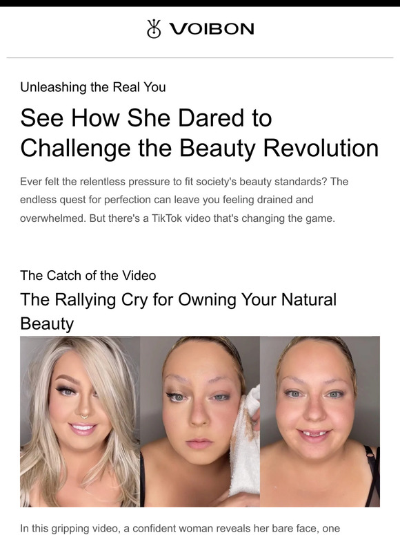 Voibon: You've Never Seen This Before on TikTok: Redefining Beauty 