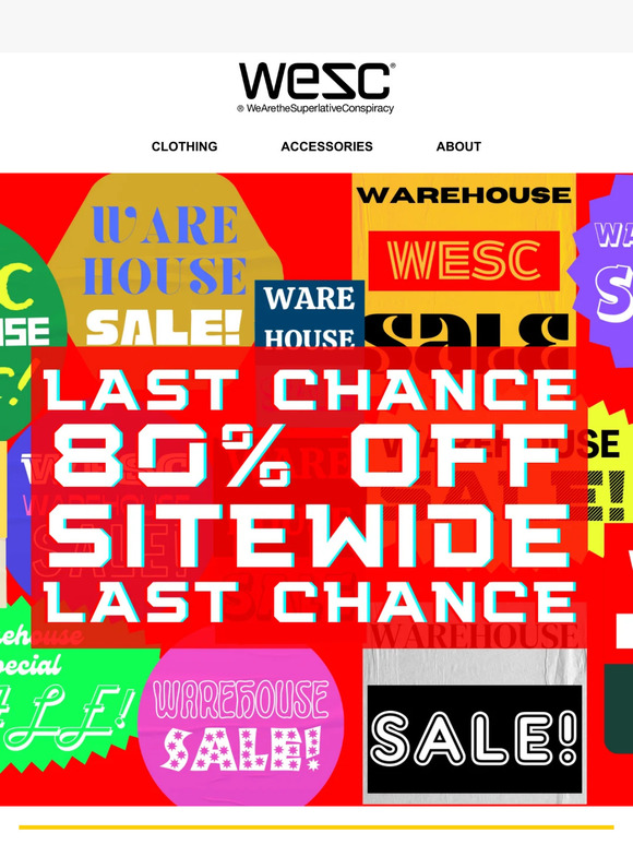 80% Off Fall Favorite Pants at WeSC