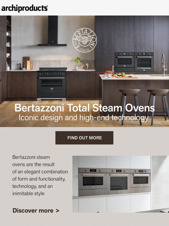 Archiproducts ES Discover the professional series of Bertazzoni built