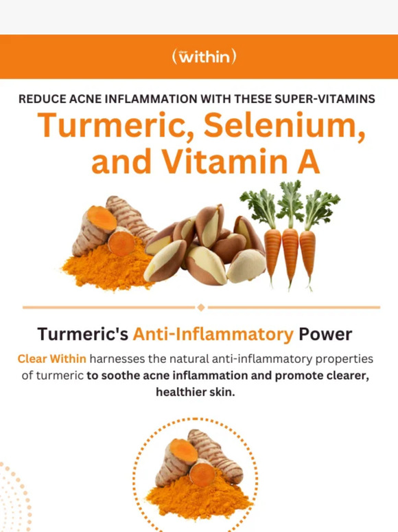 Vitamins that reduce acne inflammation ✨
