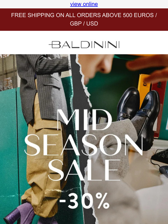 Baldinini Trend LAST DAYS an extra 50 off Second Season Milled