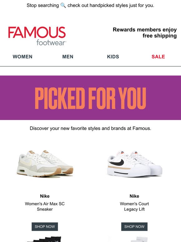 Your search is over, Famous has you covered!