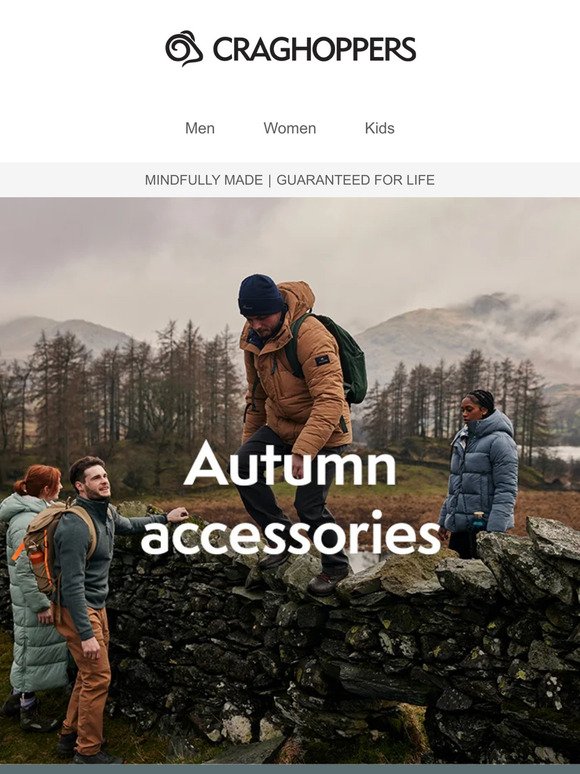 Autumn accessories to keep you warm