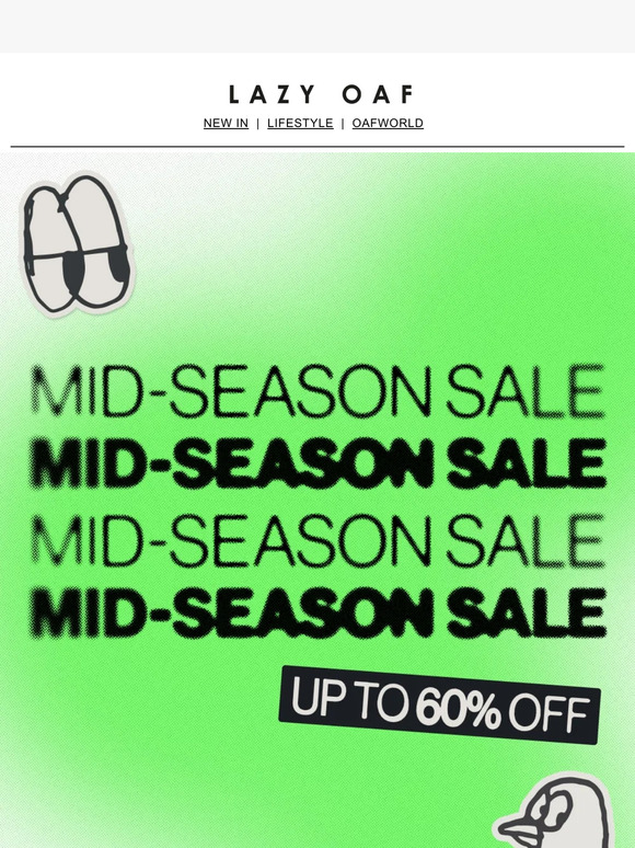 MID-SEASON SALE  🛒🔥🔥🔥🔥