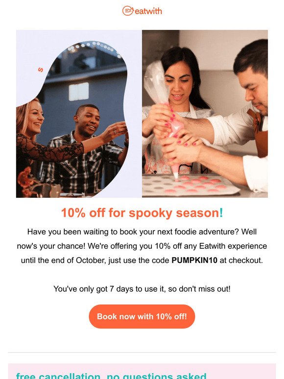 🎃 10% off until the end of October!