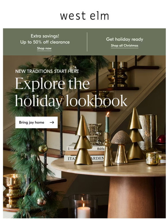 West Elm: Our holiday lookbook has landed | Milled