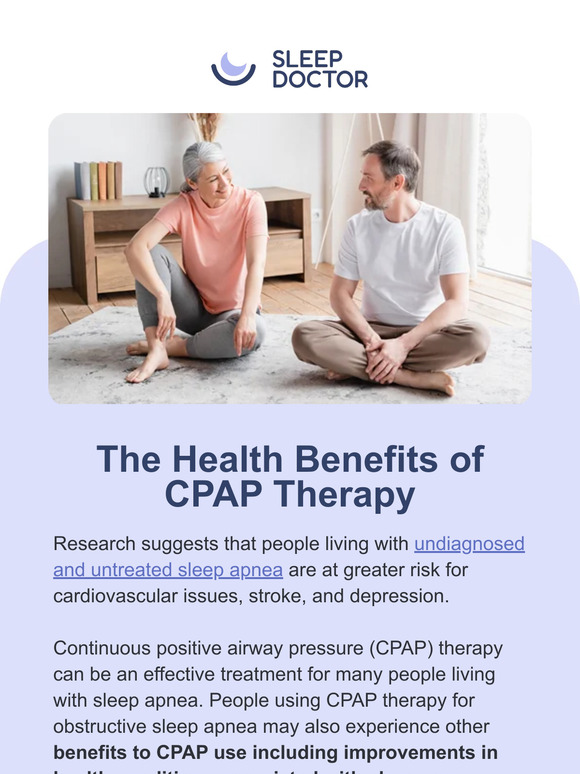 Singular Sleep The Health Benefits of CPAP Therapy Milled