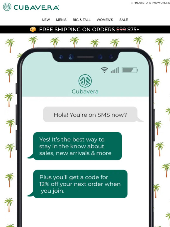 📱 Let’s Text! (Save 12% Off When You Join!)