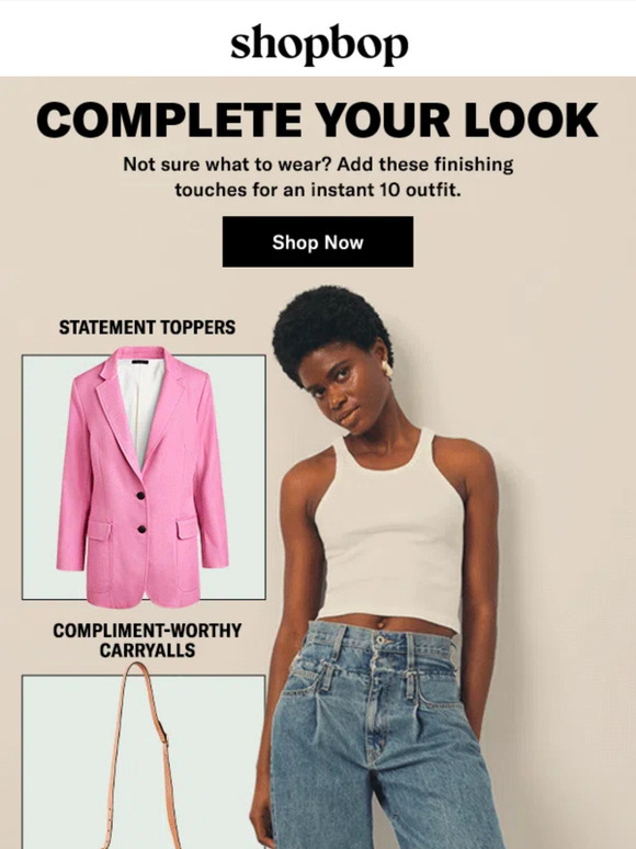 ShopBop RU Complete your look—here's how Milled