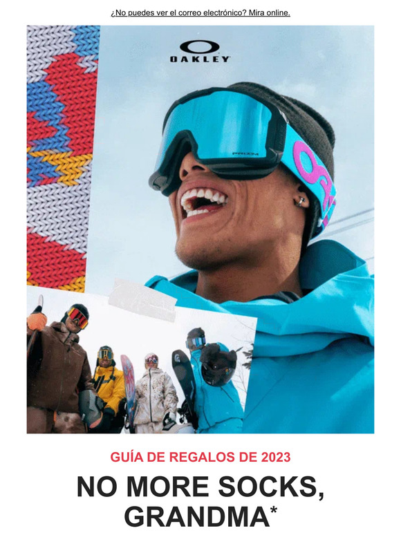 Llega la guía de regalos de Oakley