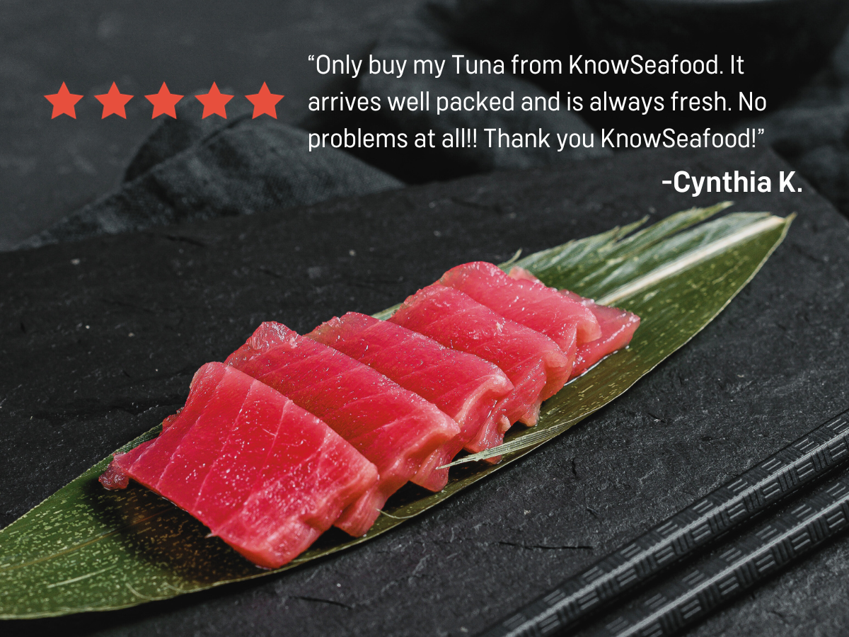 Tuna Saku Testimonial