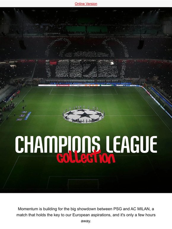 MILAN vs PSG - UEFA CHAMPIONS LEAGUE 23/24 - GROUP F - ROUND 4 - LIVE  (Simulation) 