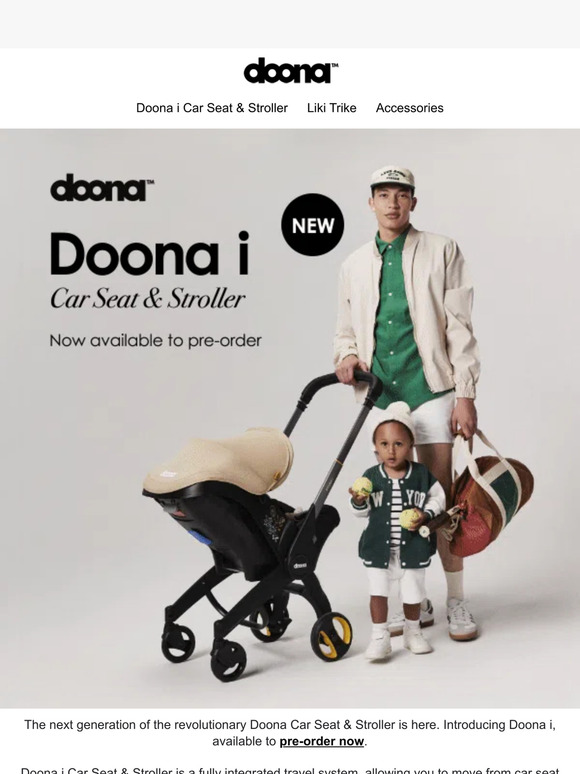 NEW 👀  Doona i Car Seat & Stroller 📢