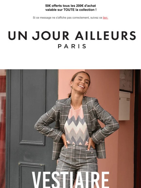 Un Jour Ailleurs Nouvelle collection printemps pleine de douceur