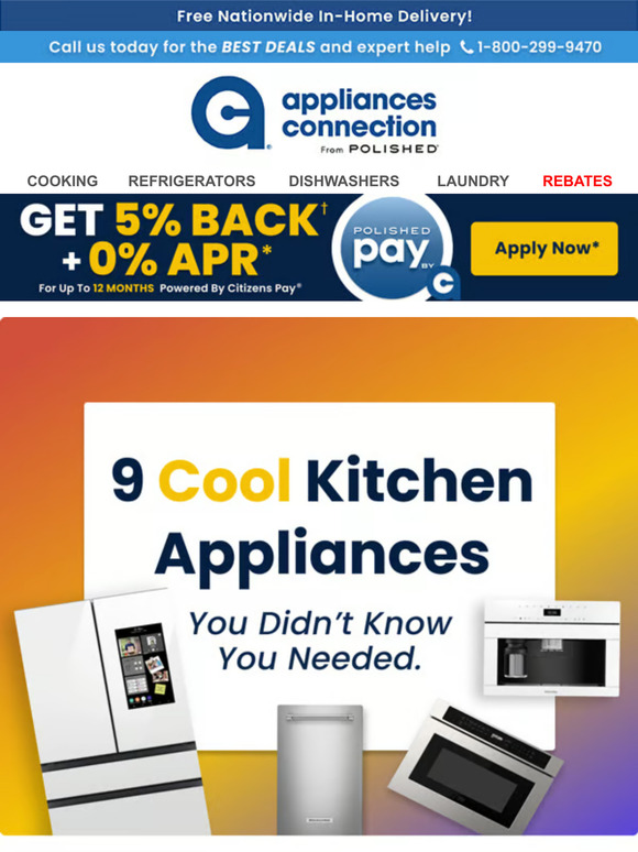 appliancesconnection 9 Cool Kitchen Appliances You Didn't Know You