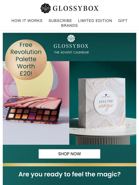 PSA: Saw the Makeup Revolution 'The Advent Calendar' on 50% off