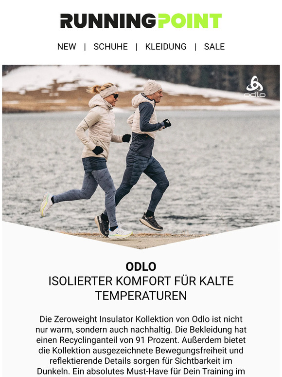 Trotze der Kälte mit der neuen Odlo Winterkollektion